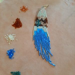 Desert Goddess Fringe Earrings